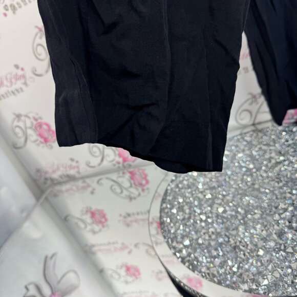 Elien figg pants smocked waist stretch Chic Black Women's Trousers - Picture 6 of 10